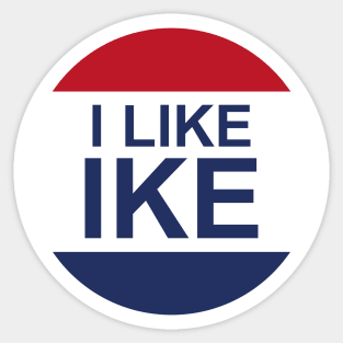 The I LIKE IKE Sticker